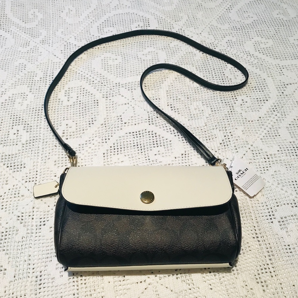 Coach double side option crossbody/Clutches bag